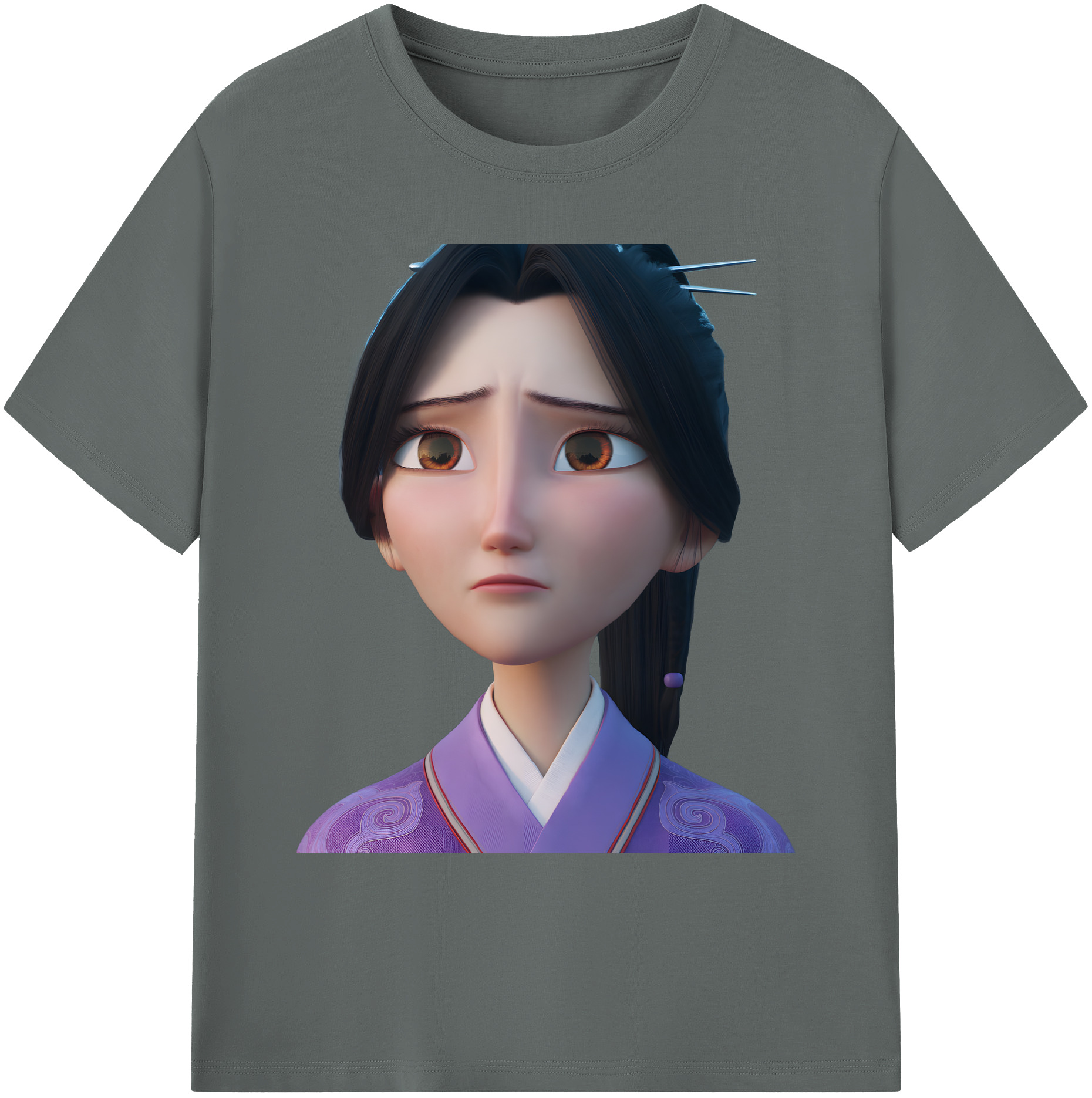 （画像用） Ne Zha 2 ナタ 魔童の大暴れ 綿100％ メンズ半袖Tシャツ｜肌触りやわらか＆通気性